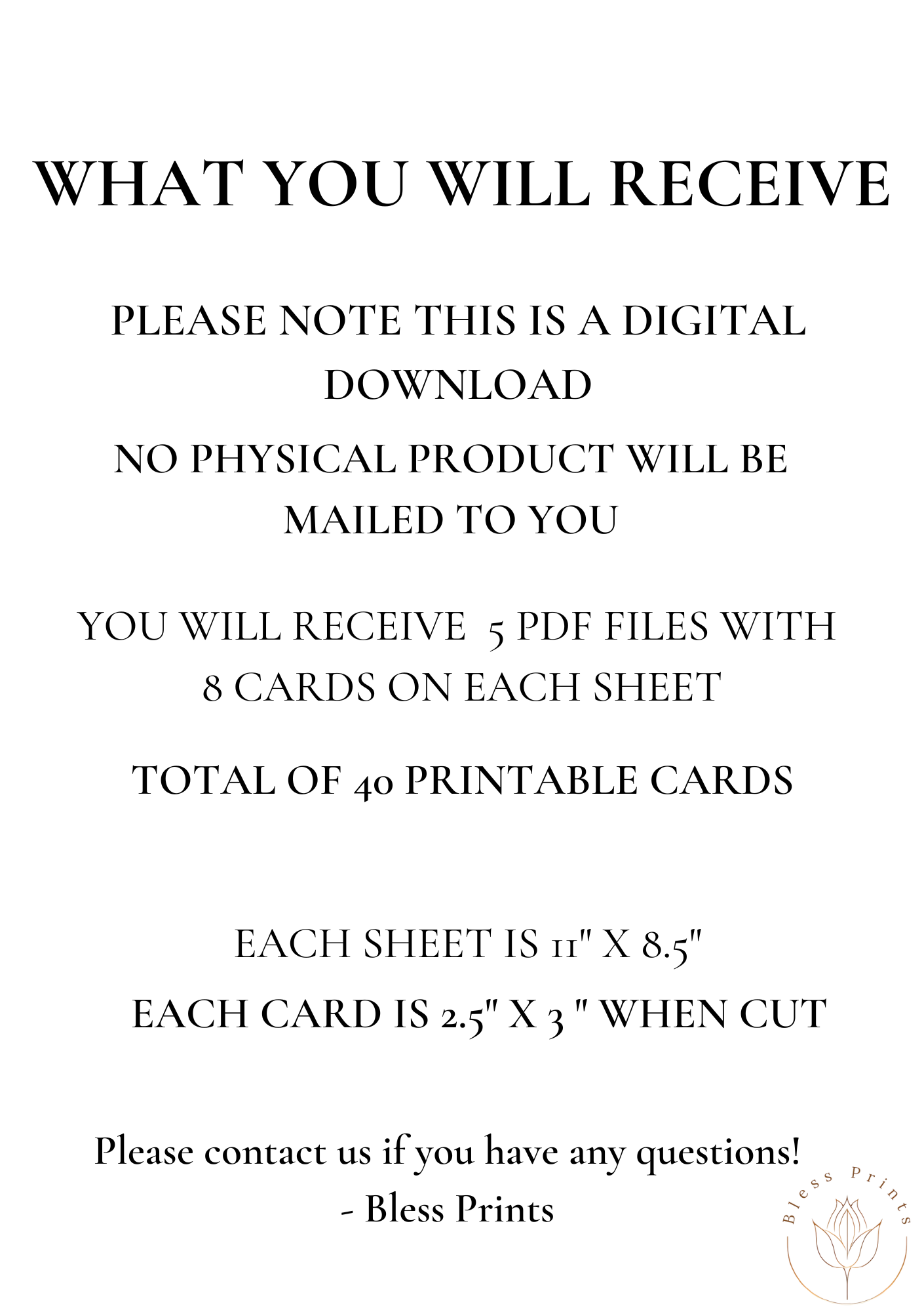 40 Affirmation Cards for Money and Abundance - printable