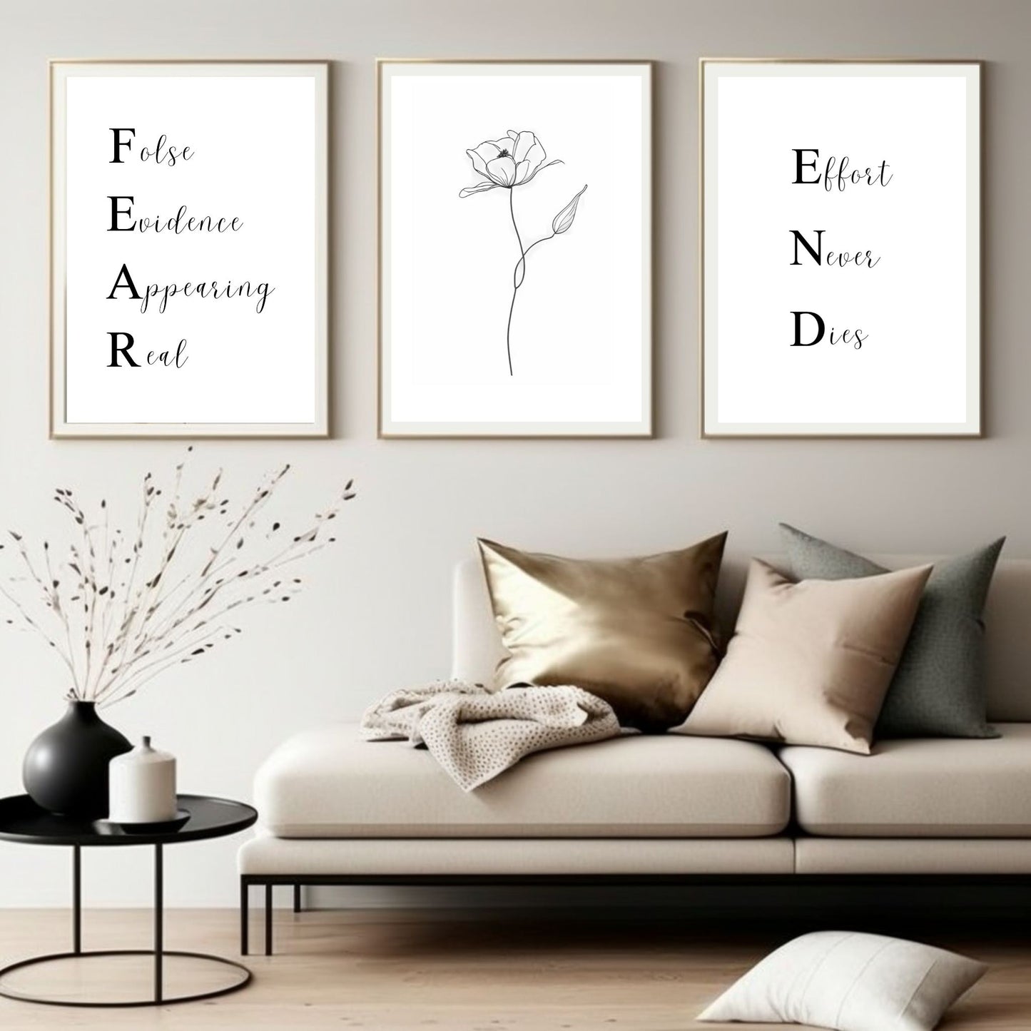 Motivational print for girl boss