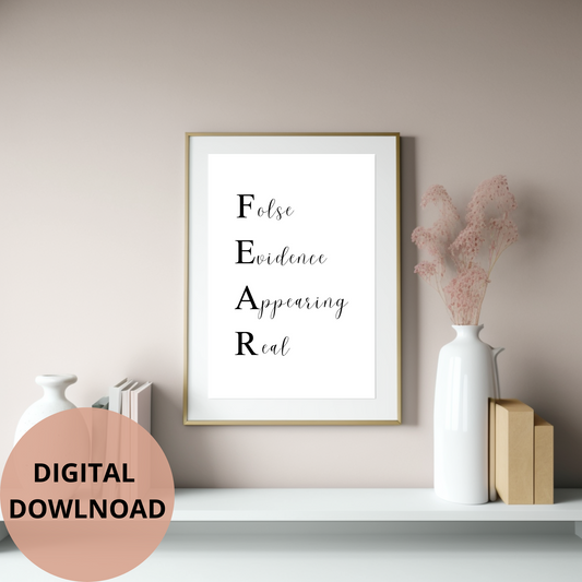 Motivational print for girl boss