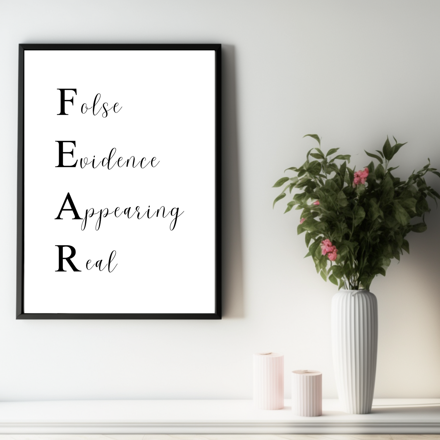 Motivational print for girl boss