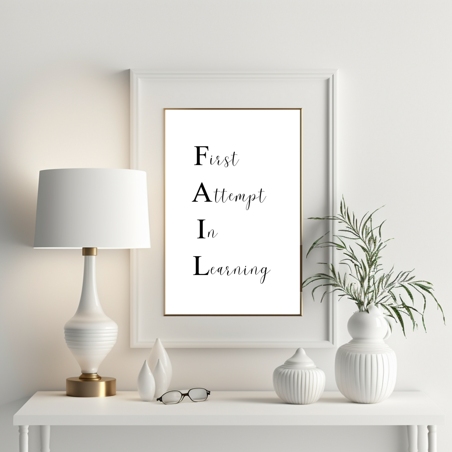 Motivational print for girl boss