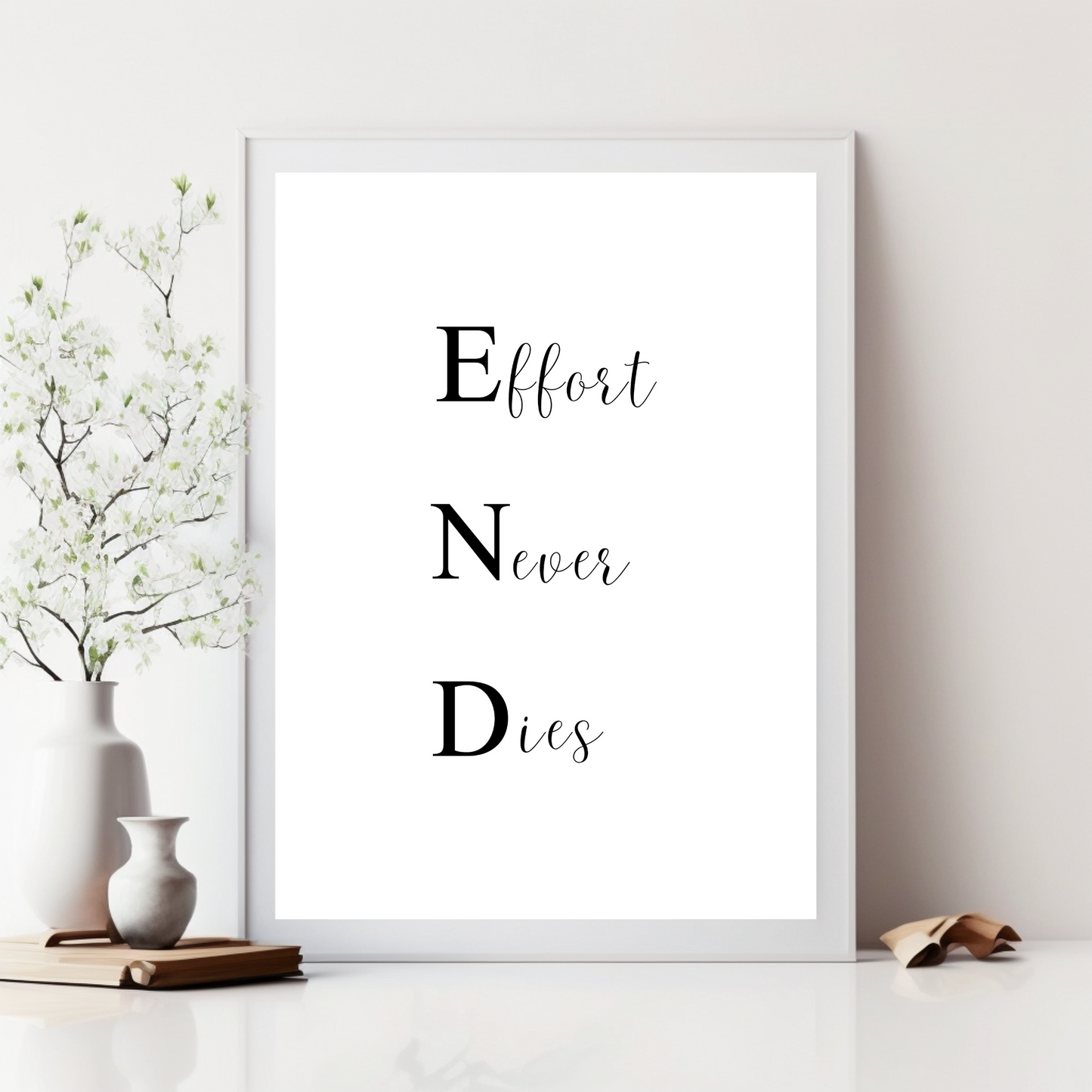 Motivational print for girl boss