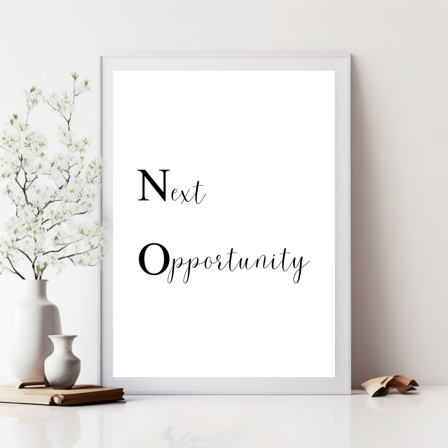 Motivational print for girl boss