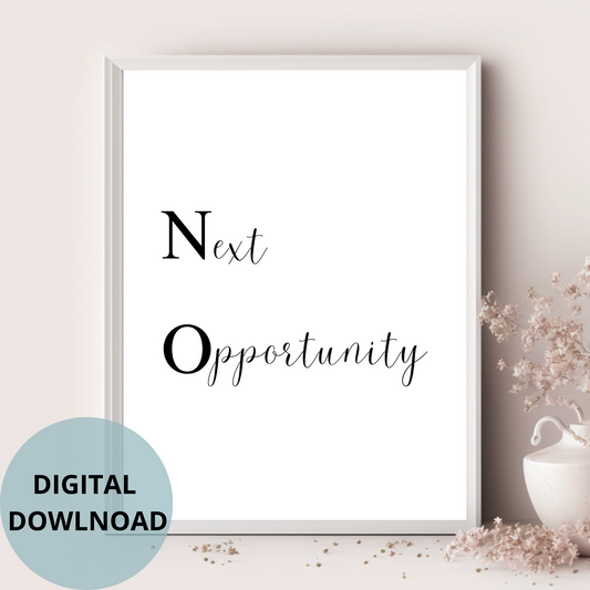 Motivational print for girl boss