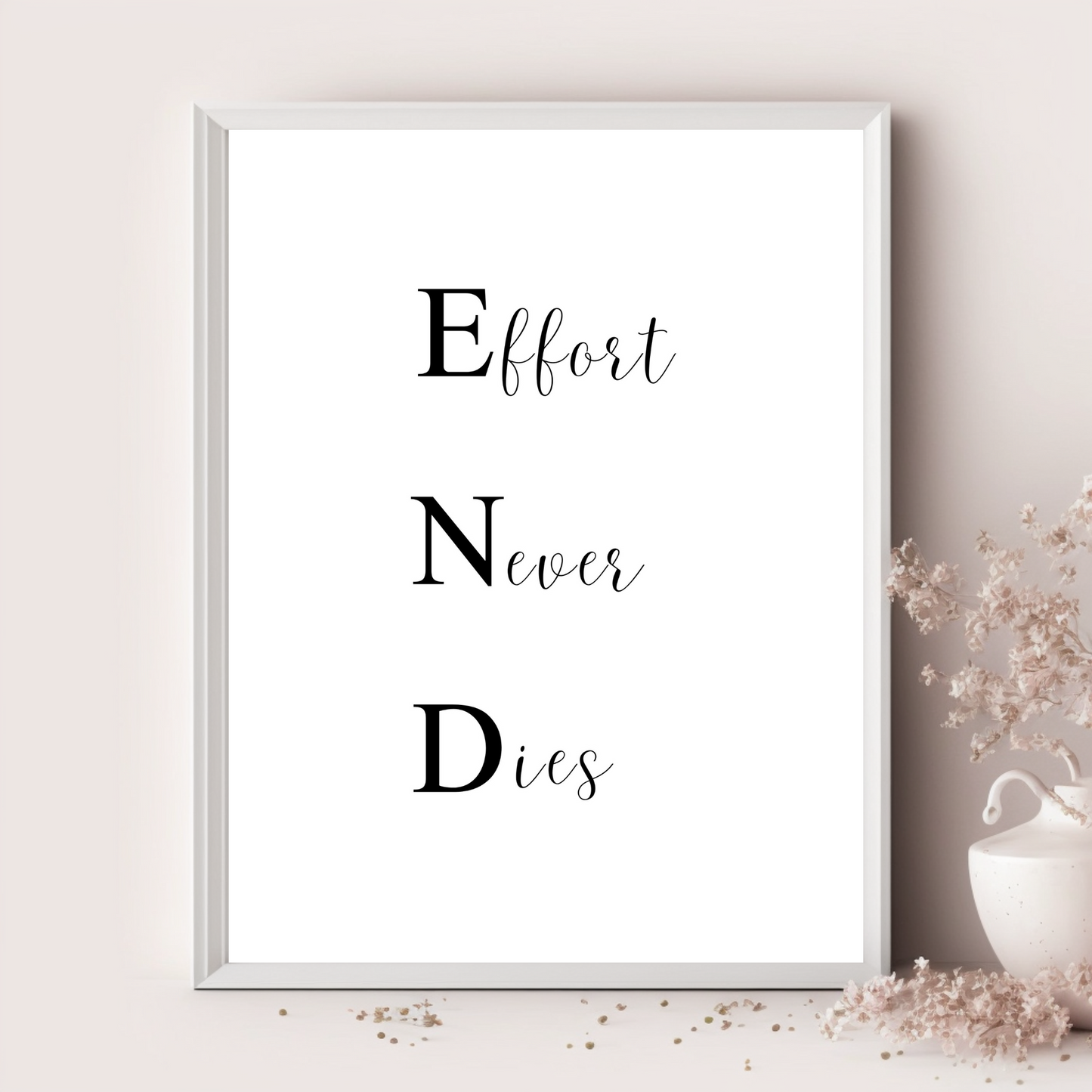 Motivational print for girl boss