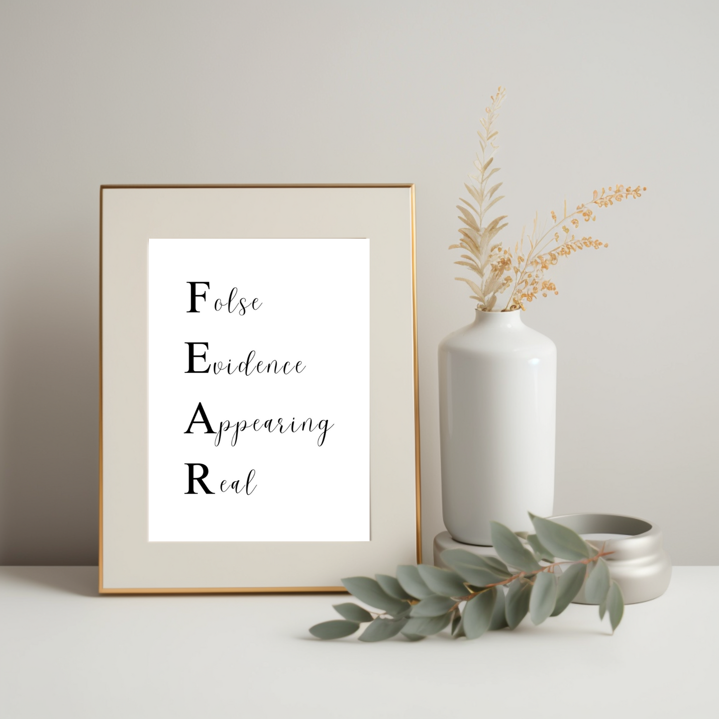 Motivational print for girl boss