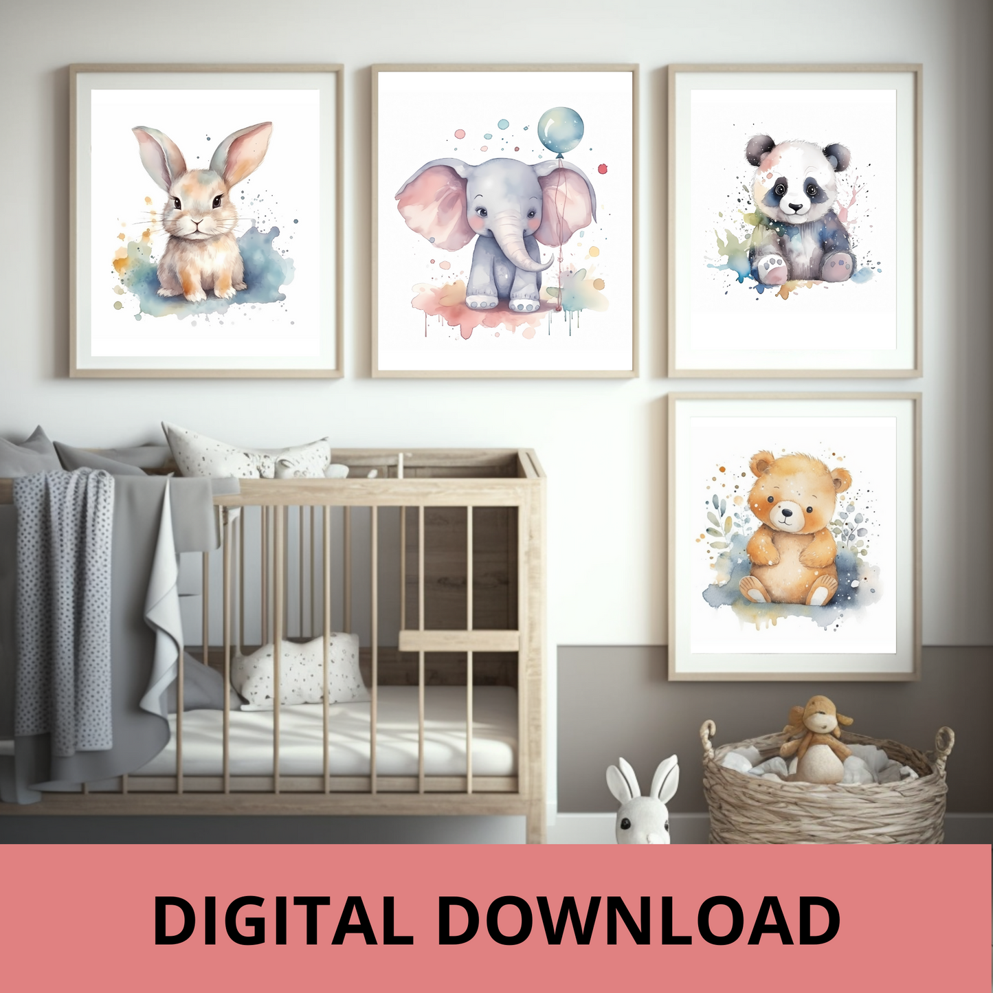 Animal Printables for Nursery Room