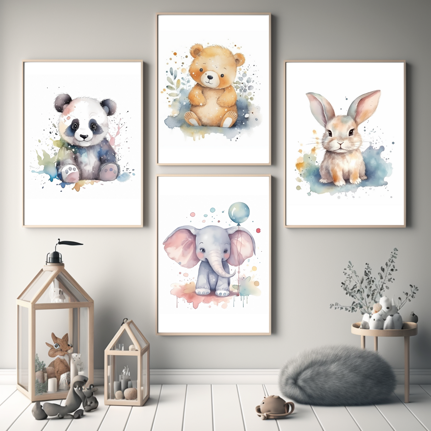 Animal Printables for Nursery Room