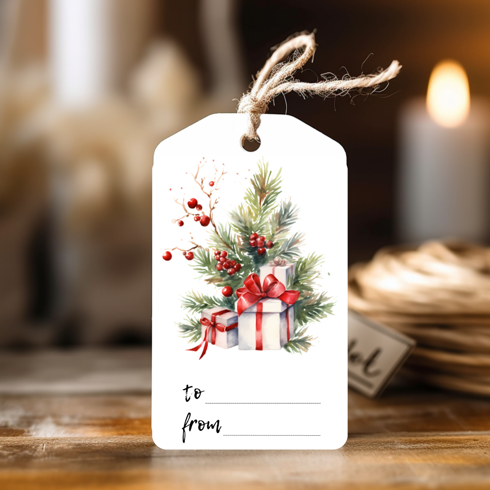 Christmas Present Gift Tags Printable